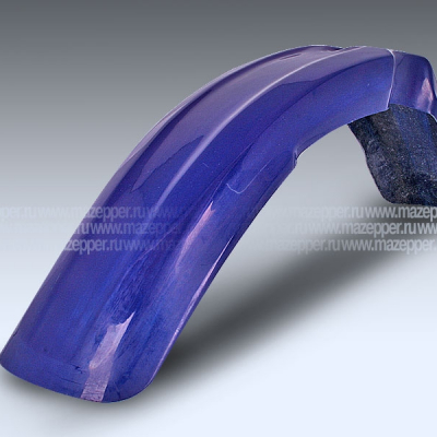 Крыло "Кросс" переднее универсальное (стеклопластик) синее (шина 16-21") Mazepper