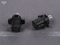 Лампа 12v,  1,2w (B8,3d) OSRAM (черный) Mazepper