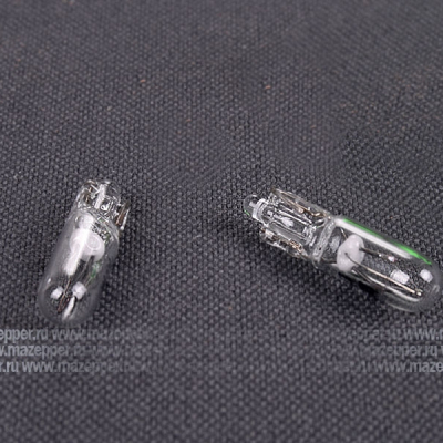 Лампа 12v,  1,2w (W1,2W, W2x4,6d) OSRAM (без цоколя) Mazepper