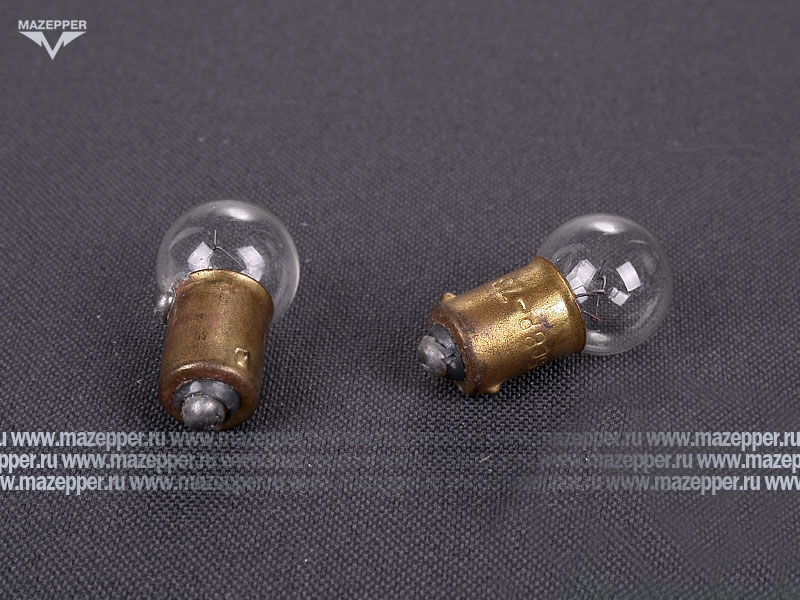 Лампа 12v,  1,5w (T1,5W, BA9s) Россия Mazepper