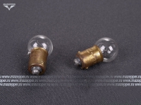 Лампа 12v,  1,5w (T1,5W, BA9s) Россия Mazepper