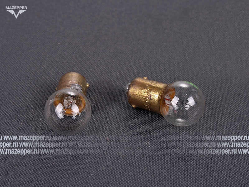 Лампа 12v,  1,5w (T1,5W, BA9s) Россия Mazepper