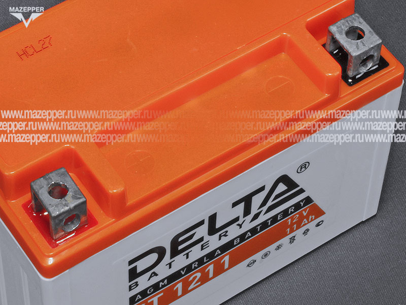Аккумулятор 12V 11Ah (CT1211) "DELTA" (AGM VRLA) 150х87х110 (+  --) Mazepper