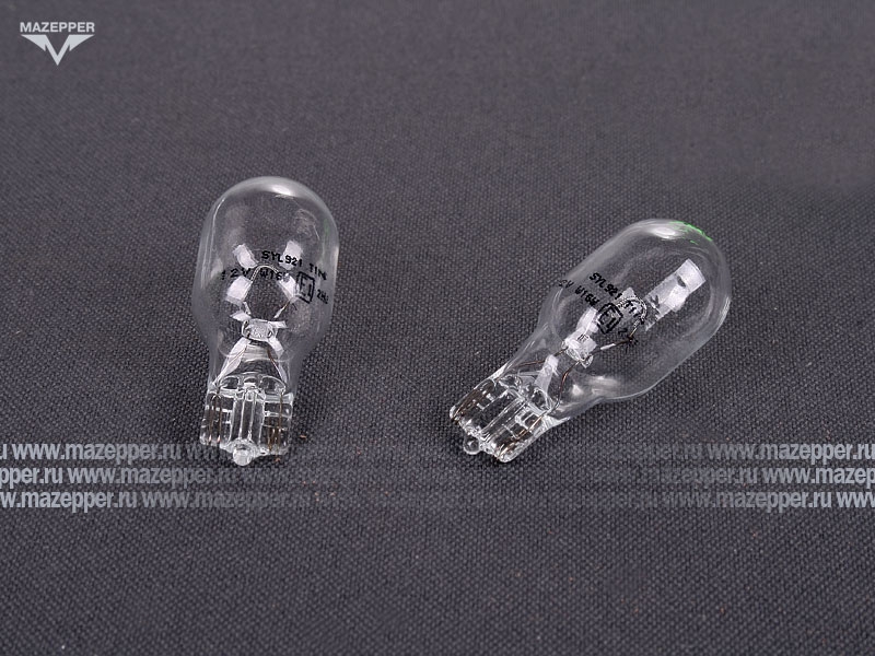 Лампа 12v, 16w (W16W, W2,1x9,5d) OSRAM (без цоколя) Mazepper