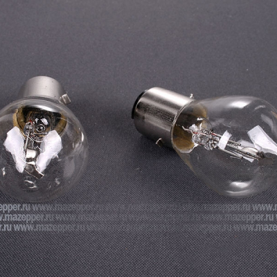 Лампа головного света  6v, 35/35w (S2, BA20d) МАЯК Mazepper