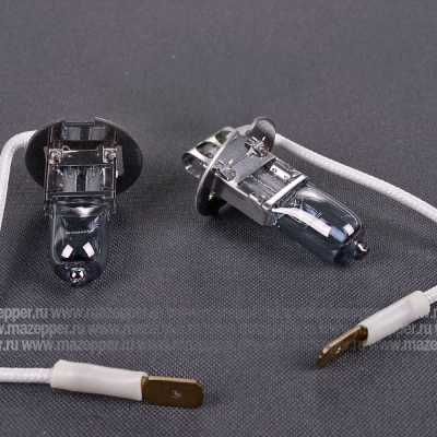 Лампа головного света 12v, 55w (H3, PK22s) OSRAM Cool Blue (4000K) Mazepper