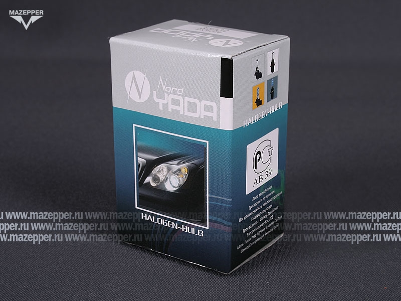 Лампа головного света 12v, 55w (HB4A, P22d) NORD YADA Mazepper