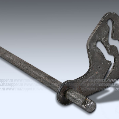 Вал "Урал М-61, К-750" переключения передач (с сектором) Mazepper