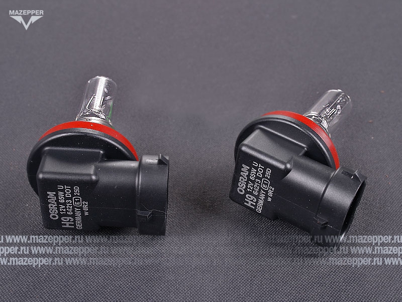 Лампа головного света 12v, 65w (H9, PGJ19-5) OSRAM Mazepper