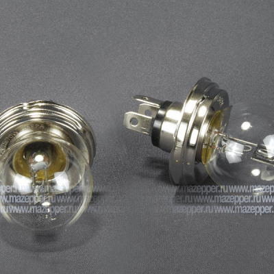 Лампа головного света 12v, 75/70w (R2, P45t-41) СФЕРА Mazepper