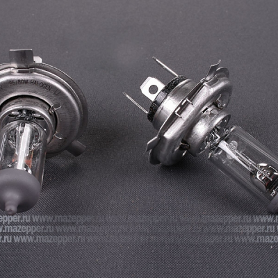 Лампа головного света 12v, 85/80w (H4, P43t) OSRAM Bilux (Off Road) Mazepper