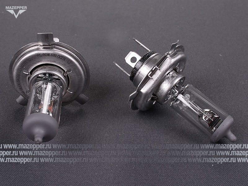 Лампа головного света 12v, 85/80w (H4, P43t) OSRAM Bilux (Off Road) Mazepper