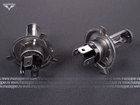 Лампа головного света 12v,100/80w (H4, P43t) OSRAM Bilux (Off Road) Mazepper