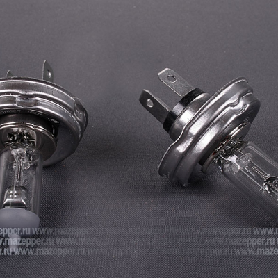 Лампа головного света 12v,100/80w (H4, P45t) ТЕХНОМОМ Mazepper