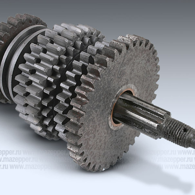 Вал "Урал" вторичный в сб. Mazepper