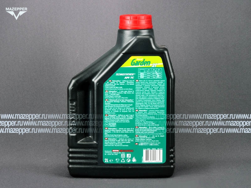 Масло моторное 2T "MOTUL" Garden (2л.) полусинтетическое Mazepper