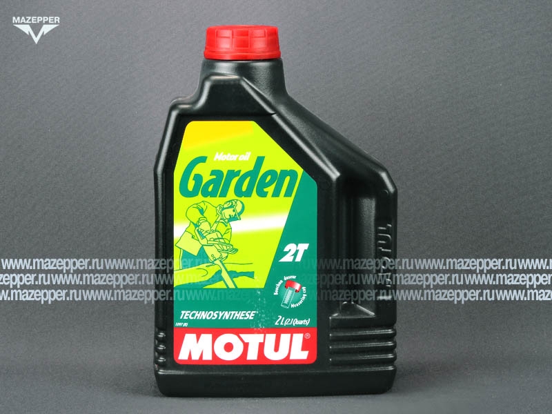 Масло моторное 2T "MOTUL" Garden (2л.) полусинтетическое Mazepper