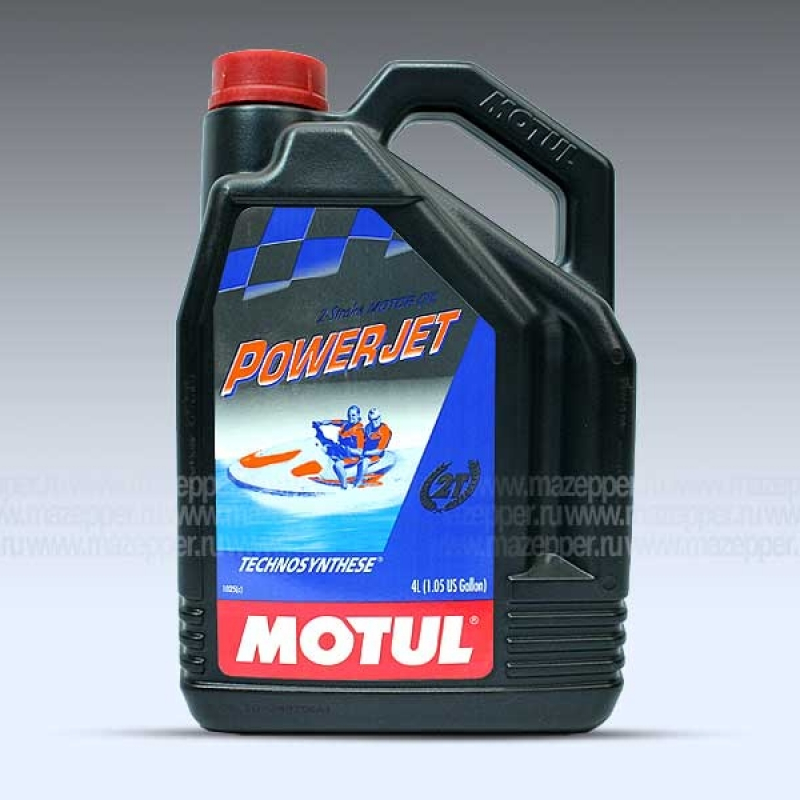Масло моторное 2T "MOTUL" Powerjet (4л.) полусинтетическое Mazepper
