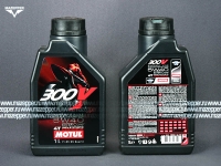 Масло моторное 4T "MOTUL" 300 V Factory Line Road Racing  5W-40 ( 1л.) синтетическое Mazepper