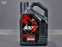 Масло моторное 4T "MOTUL" 300 V Factory Line Road Racing 10W-40 ( 4л.) синтетическое Mazepper