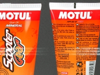 Масло трансмиссионное SAE 80W-90 "MOTUL" Scooter Gear (150 мл.) минеральное Mazepper
