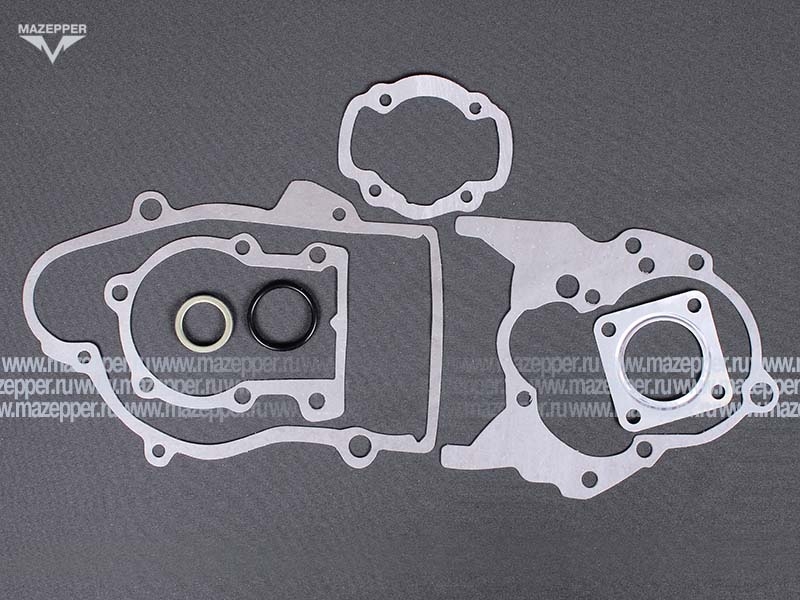 Набор прокладок "Honda Lead" (дв. AF-01E, AF-03E) двигателя (7 шт.) Gasket Mazepper