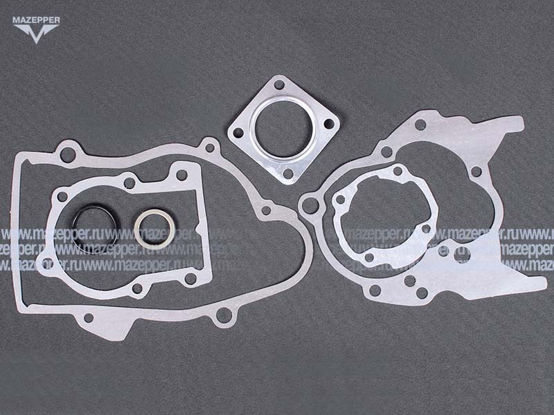 Набор прокладок "Honda Lead" (дв. AF-20E, 50 см3) двигателя (7 шт.) Gasket Mazepper