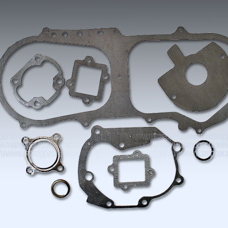 Набор прокладок "Honling" (1E40QMB, 50 см3, D=40 мм.) двигателя (9 шт.) GXMOTOR Mazepper