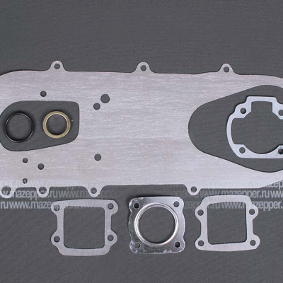 Набор прокладок "Yamaha" (дв. 2JA, 50 см3) двигателя (7 шт.) Gasket Mazepper