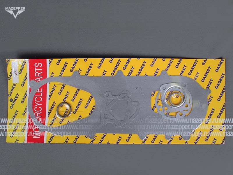Набор прокладок "Yamaha" (дв. 2JA, 50 см3) двигателя (7 шт.) Gasket Mazepper
