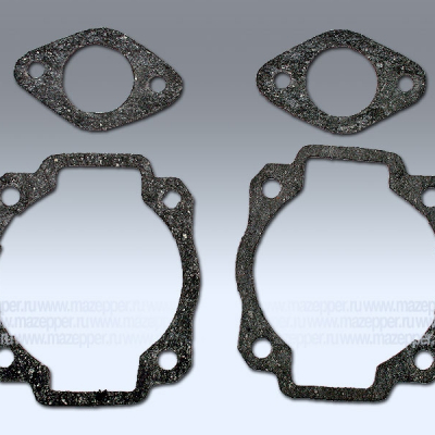 Набор прокладок "Буран" двигателя (дв. 2-х канальный) (4 шт.) Mazepper