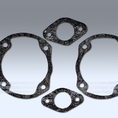 Набор прокладок "Буран" двигателя (дв. 4-х канальный) (4 шт.) Mazepper