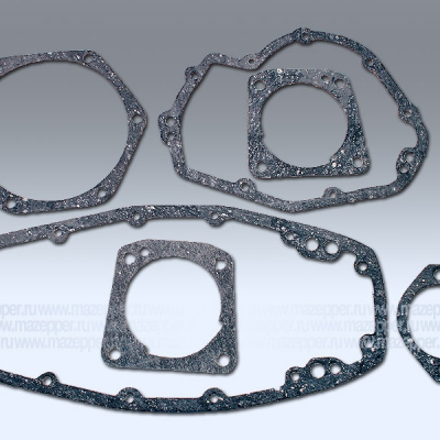 Набор прокладок "Днепр" мотоцикла (6 шт.) Mazepper