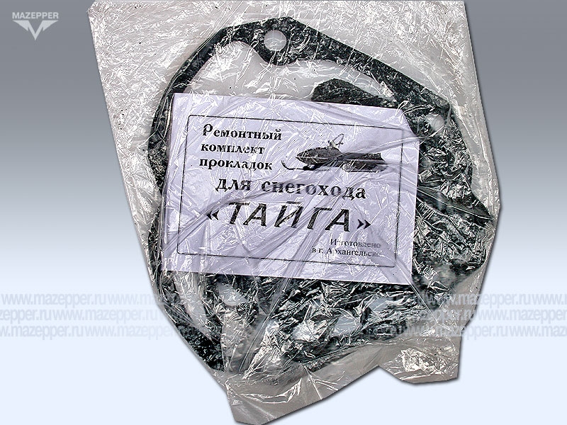 Набор прокладок "Тайга" двигателя (8 шт.) Mazepper