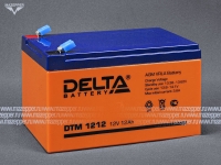 Аккумулятор 12V 12Ah (DTM1212) "DELTA" (AGM VRLA) 151х98х95 (электромашины, ИБП) Mazepper