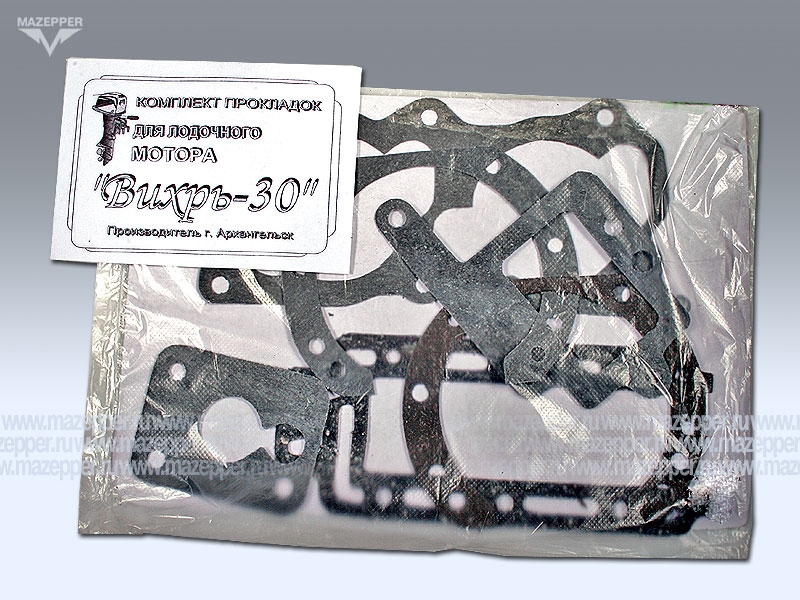 Набор прокладок Л/М "Вихрь-30" (6 шт.) Mazepper