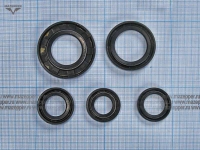 Набор сальников "Suzuki" (дв. AD-50, 50 см3) двигателя (5 шт.) YALONGYOUFENG Mazepper