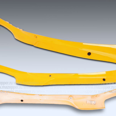 Накладка "Guowei" GW50QT E-1 заднего обтекателя нижняя (жёлтая) левая Mazepper