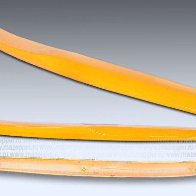 Накладка "Leike" (LK150T-7B,7D,7E,7F,7G) заднего обтекателя нижняя (жёлтая) правая Mazepper