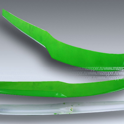 Накладка "Leike" (LK150T-7B,7D,7E,7F,7G) заднего обтекателя нижняя (зеленая) левая Mazepper