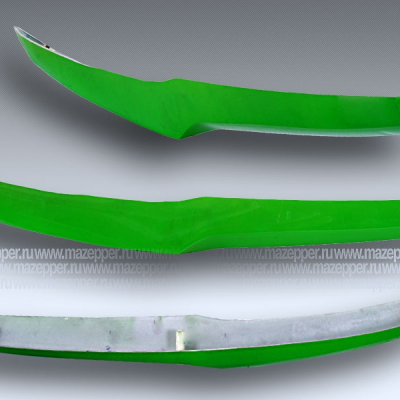 Накладка "Leike" (LK150T-7B,7D,7E,7F,7G) заднего обтекателя нижняя (зеленая) правая Mazepper