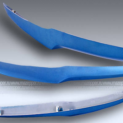 Накладка "Leike" (LK150T-7B,7D,7E,7F,7G) заднего обтекателя нижняя (серо-голубая) правая Mazepper