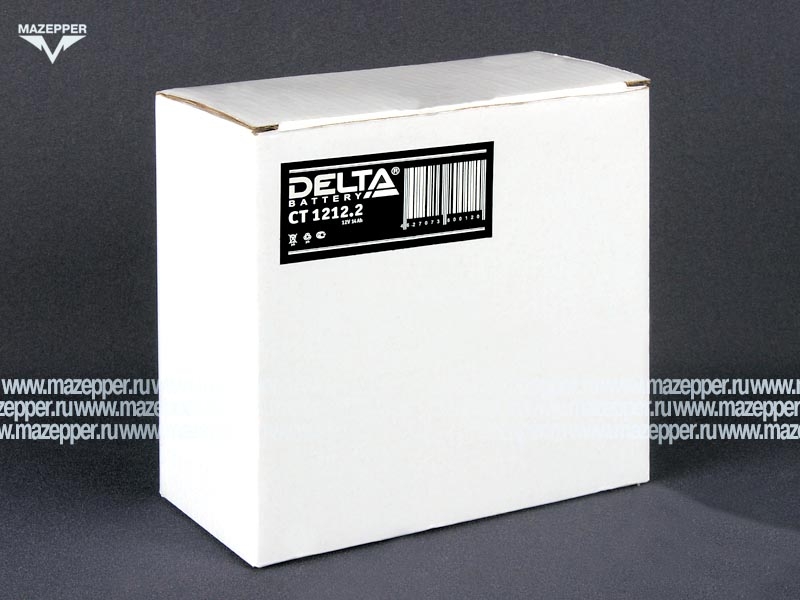 Аккумулятор 12V 14Ah (CT1212.2) "DELTA" (AGM VRLA) 151х71х146 (+  --) Mazepper