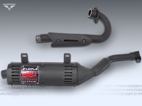 Глушитель "Bashan" (дв. 167MM, 250 см3) в сб. (с трубой глушителя) Mazepper