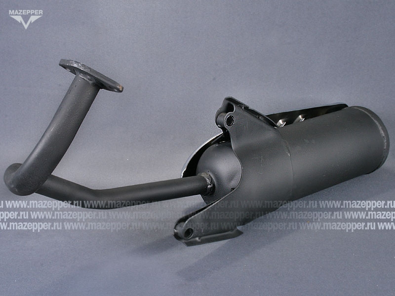 Глушитель "Honling" (дв. 139QMB, 4T, 50 см3) в сб. (с трубой глушителя) Mazepper