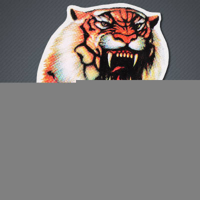 Наклейка "Тигр" Wild  80х55 мм. Mazepper