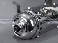 Глушитель "Honling" (дв. 152QMI, 4T, 125 см3) с трубой глушителя (Китай) Mazepper