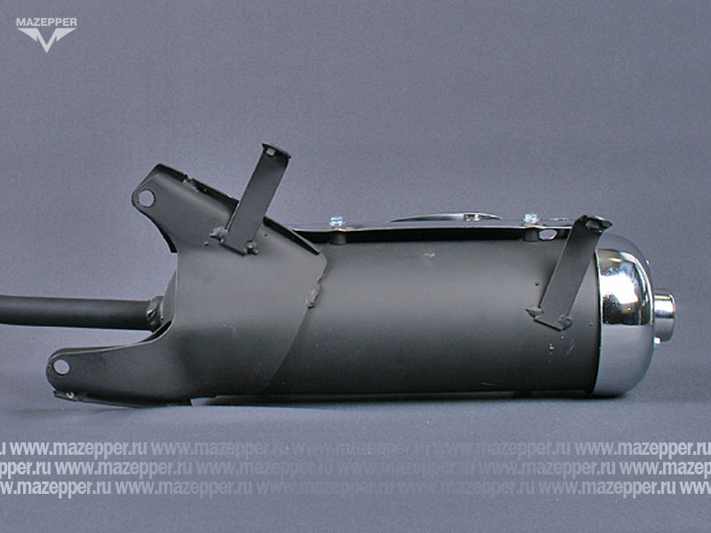 Глушитель "Honling" (дв. 152QMI, 4T, 125 см3) с трубой глушителя (Китай) Mazepper