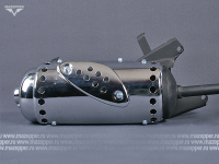 Глушитель "Honling" (дв. 152QMI, 4T, 125 см3) с трубой глушителя (Китай) Mazepper