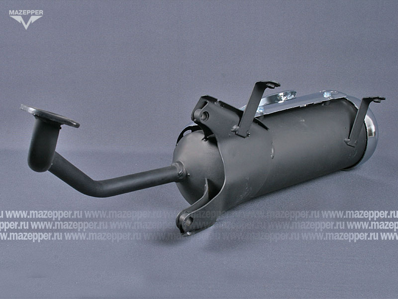 Глушитель "Honling" (дв. 152QMI, 4T, 125 см3) с трубой глушителя (Китай) Mazepper